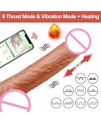 Lovesecret Premium Realistic Vibrator App Function