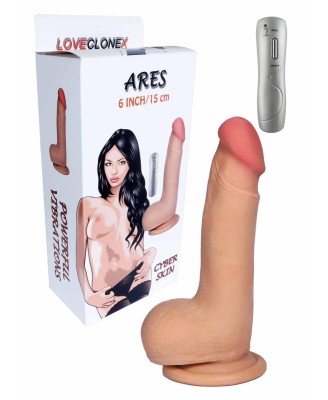 Wibrator-ARES-LOVECLONEX 6""""""""-vibration