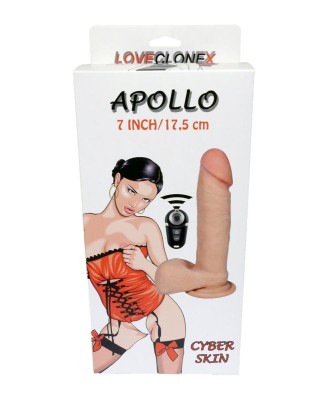 Wibrator-APOLLO-LOVECLONEX 7""""""""-rotation USB