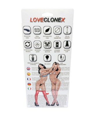 Wibrator-APOLLO-LOVECLONEX 7""""""""-rotation USB