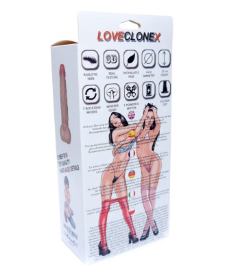 Wibrator-HADES-LOVECLONEX 7,5""""""""-rotation