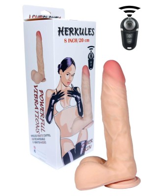 Wibrator-HERKULES-LOVECLONEX 8""-vibration USB Remote Control