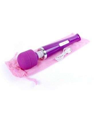 Stymulator-Magic Massager Wand USB Purple 10 Function