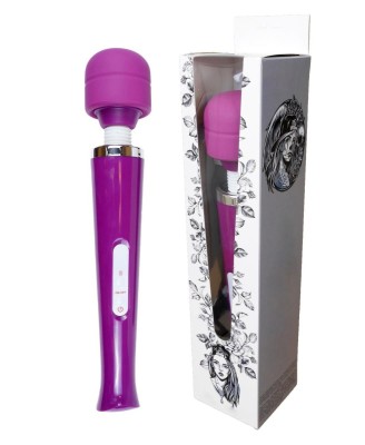 Stymulator-Magic Massager Wand USB Purple 10 Function