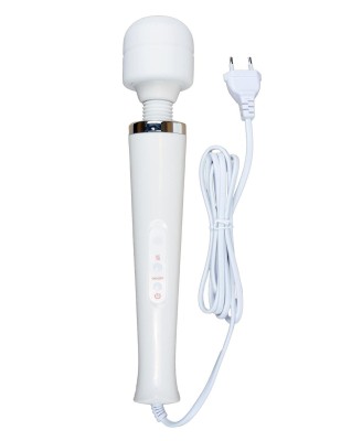 Stymulator-Magic Massager Wand Cable 110-240V White 10 Function