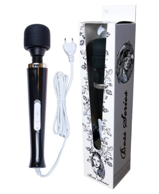 Stymulator-Magic Massager Wand Cable 110-240V Black 10 Function