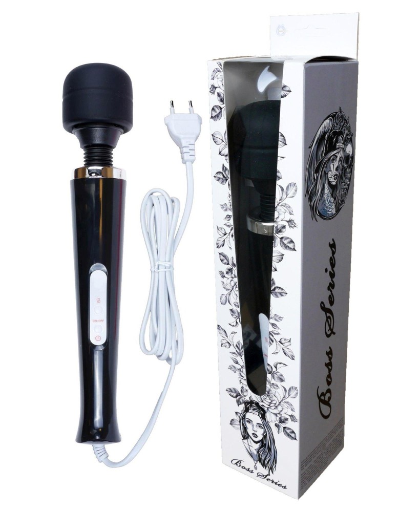 Stymulator-Magic Massager Wand Cable 110-240V Black 10 Function