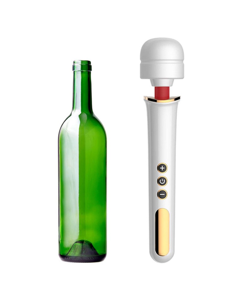 Stymulator-Massager Super Powerful USB White 10 Function