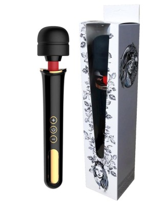 Stymulator-Massager Super Powerful USB Black 10 Function