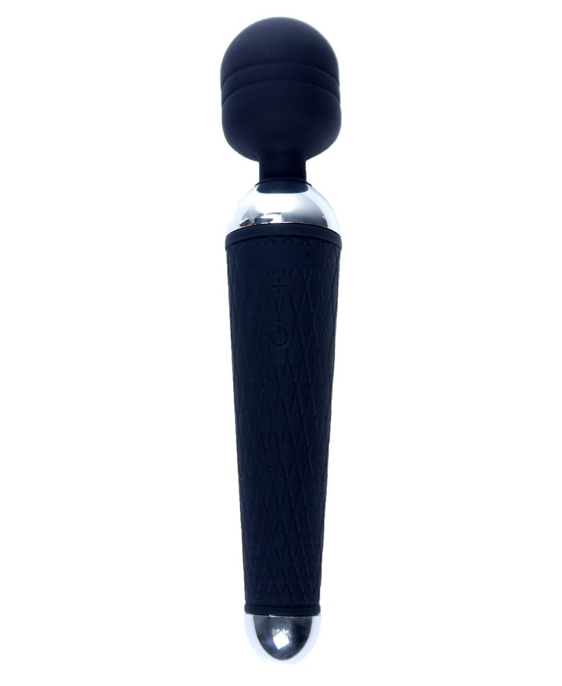 Stymulator-Power Massager Wand USB Black 10 funkcji