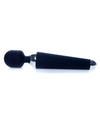 Stymulator-Power Massager Wand USB Black 10 funkcji