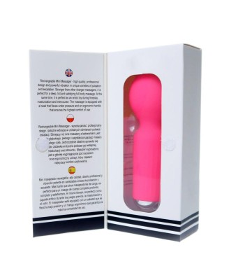 Stymulator-Rechargeable Mini Masager USB 20 Functions - Pink