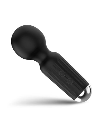 Stymulator-Rechargeable Mini Masager USB 20 Functions - Black