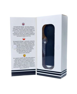 Stymulator-Rechargeable Mini Masager USB 20 Functions - Black