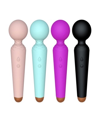 Stymulator-Rechargeable Power Wand USB 10 Functions - Blue