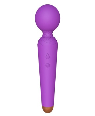 Stymulator-Rechargeable Power Wand USB 10 Functions - Purple
