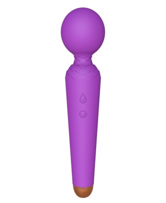 Stymulator-Rechargeable Power Wand USB 10 Functions - Purple