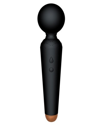 Stymulator-Rechargeable Power Wand USB 10 Functions - Black