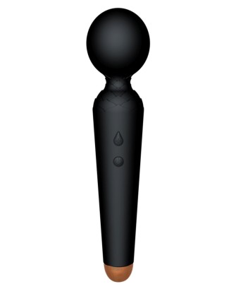 Stymulator-Rechargeable Power Wand USB 10 Functions - Black