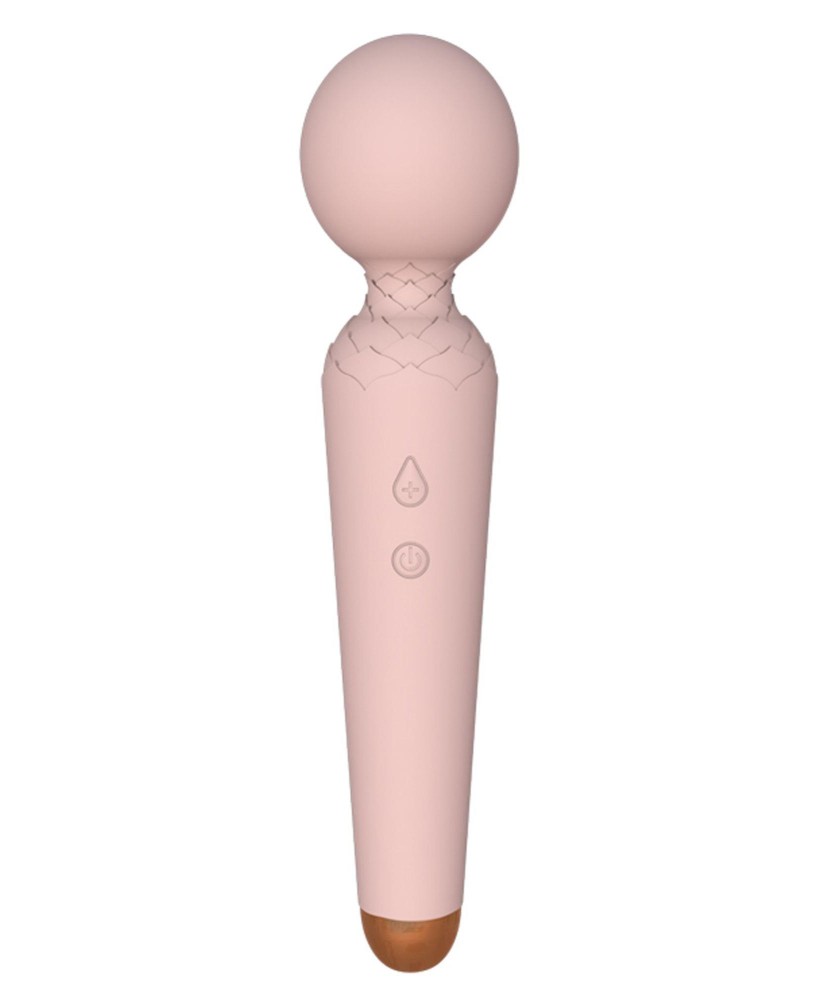 Stymulator-Rechargeable Power Wand USB 10 Functions - Flesh