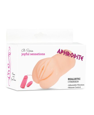Masturbator-Vagina z wibracją 650g-AFRODYTA