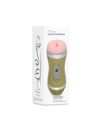 Masturbator-Vagina Double Delight 35 function USB