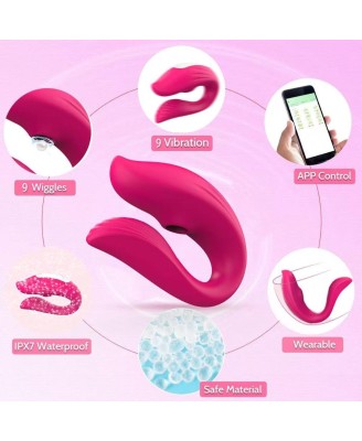 Vibrator - pink - app control