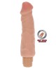Dual Density Big Vibrator 9in. Light skin tone