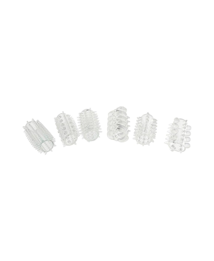 Power Penis Sleeve Set Transparent
