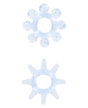 Power Stretchy Rings 2pcs Blue