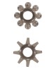 Power Stretchy Rings 2pcs Grey