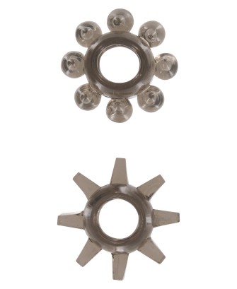 Power Stretchy Rings 2pcs Grey