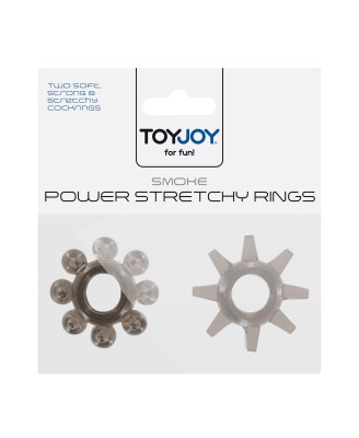 Power Stretchy Rings 2pcs Grey