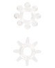 Power Stretchy Rings 2pcs Transparent