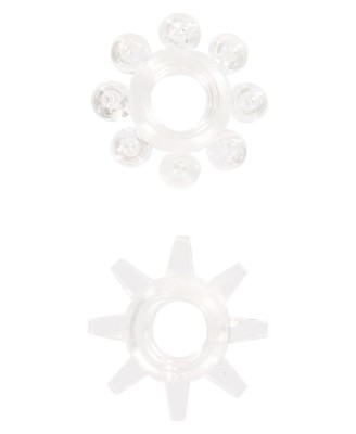 Power Stretchy Rings 2pcs Transparent