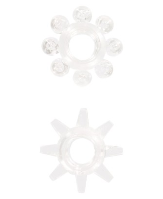 Power Stretchy Rings 2pcs Transparent