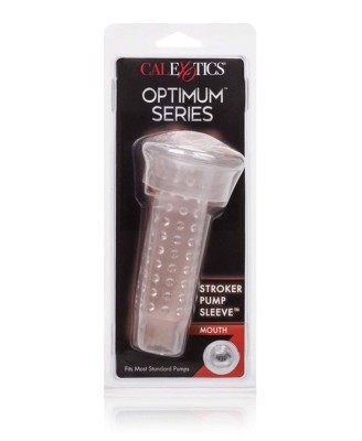 Stroker Pump Sleeve Mouth Transparent