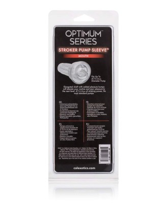 Stroker Pump Sleeve Mouth Transparent