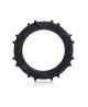 Atlas Silicone Ring Black
