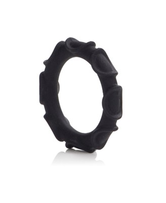 Atlas Silicone Ring Black