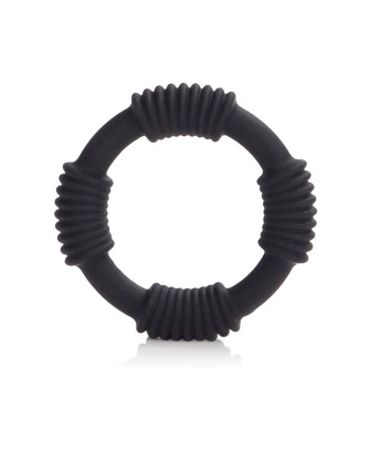 Hercules Silicone Ring Black