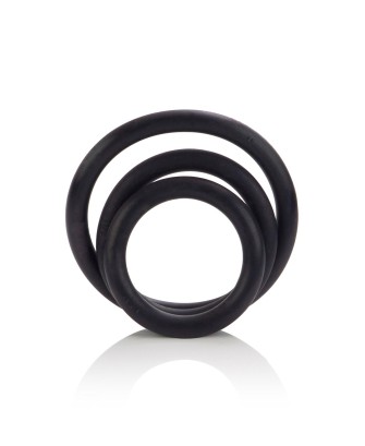 Rubber Ring - 3 Piece Set Black