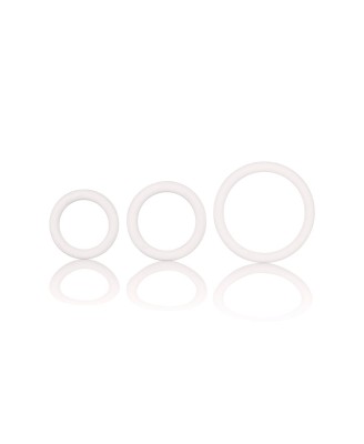 Rubber Ring - 3 Piece Set White