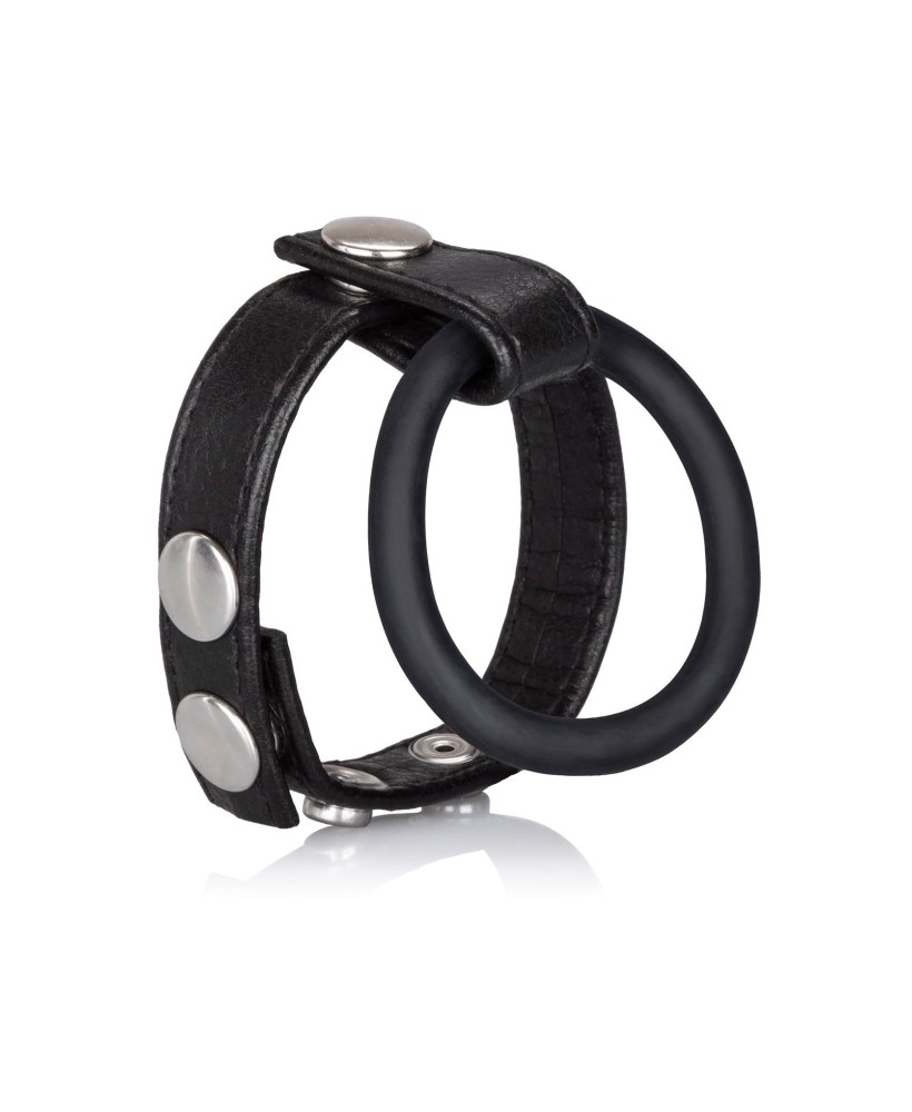 Medium Leather Ball Spreader Black
