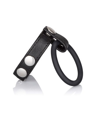 Medium Leather Ball Spreader Black
