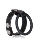 Large Leather Ball Spreader Black