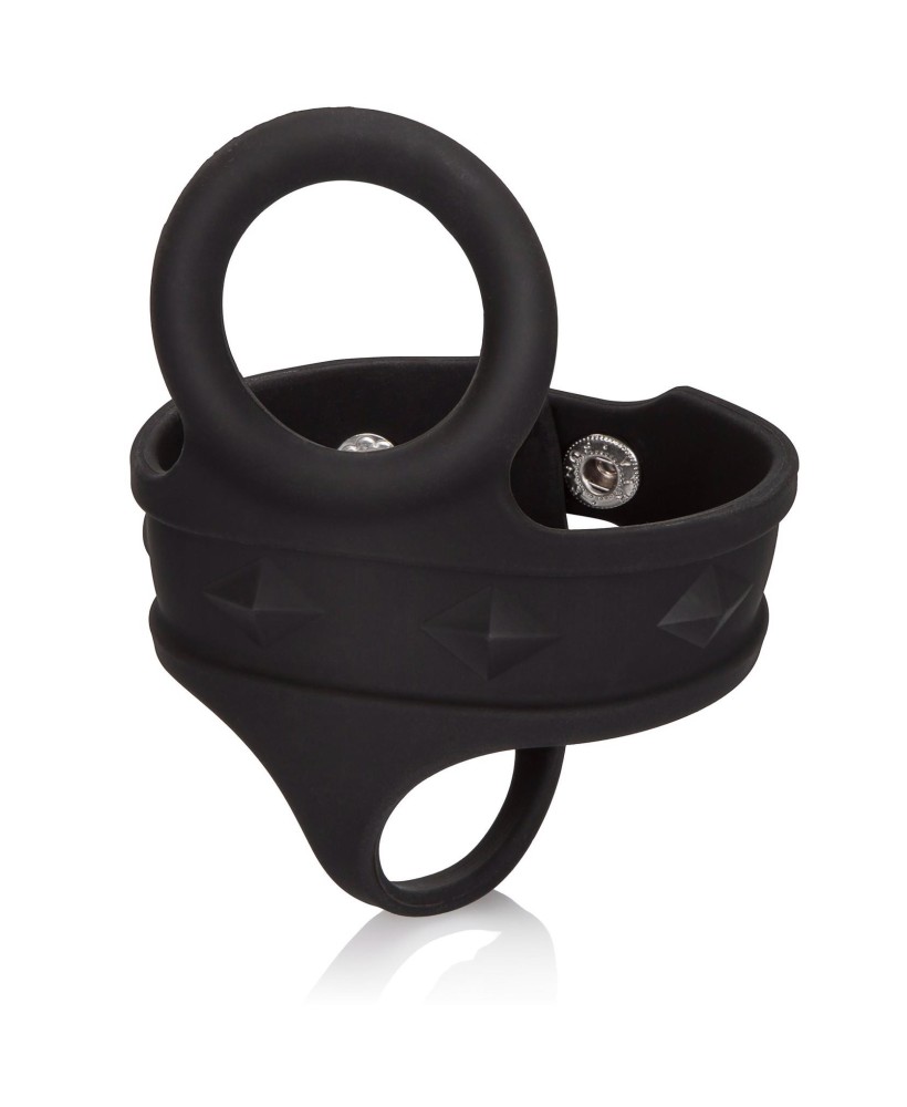 Silicone 3-Snap Ball Spreader Black