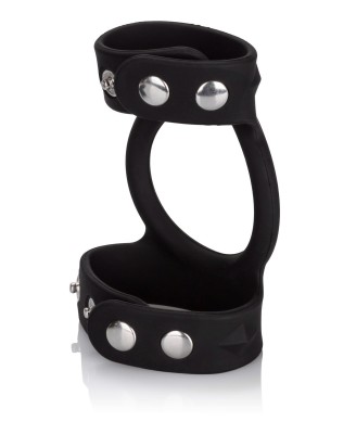 Silicone Tri-Snap C B Cage Black