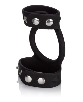 Silicone Tri-Snap C B Cage Black