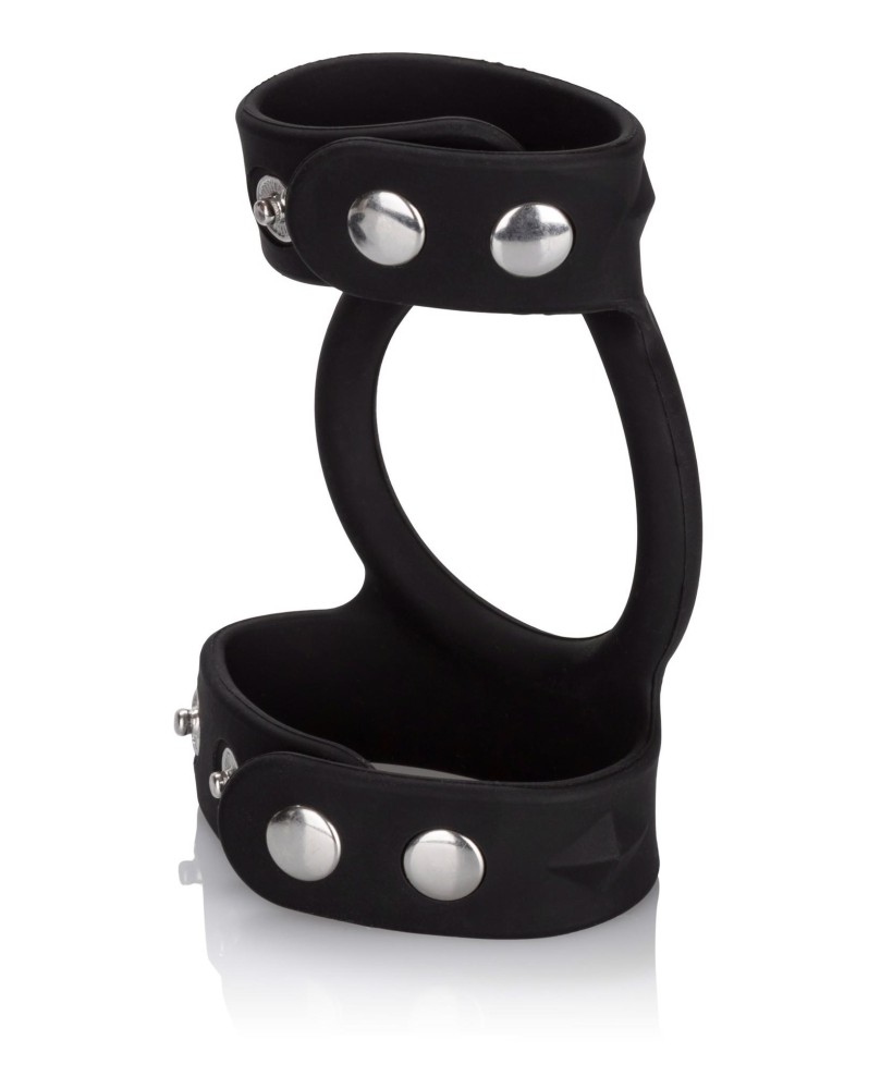 Silicone Tri-Snap C B Cage Black